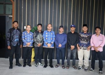 Wali Kota Tanjungbalai Mahyaruddin Salim menerima audiensi GARUDA-SU