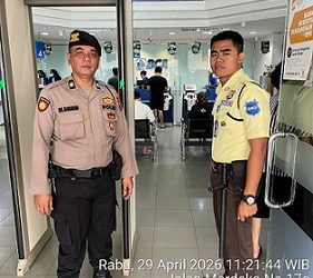 Sat Samapta Polres Pematangsiantar Laksanakan Pengamanan Objek Vital