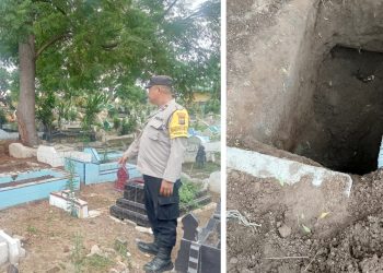 Polsek Gunung Malela Gerak Cepat Tangani Temuan Kuburan Warga Digali OTK