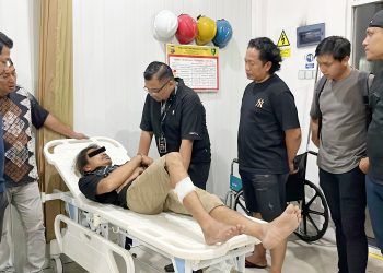 Pengedar narkotika jenis sabu, yang diringkus dan diterjang timah panas polisi. (Foto Ist)