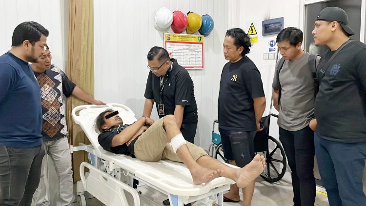 Pengedar narkotika jenis sabu, yang diringkus dan diterjang timah panas polisi. (Foto Ist)