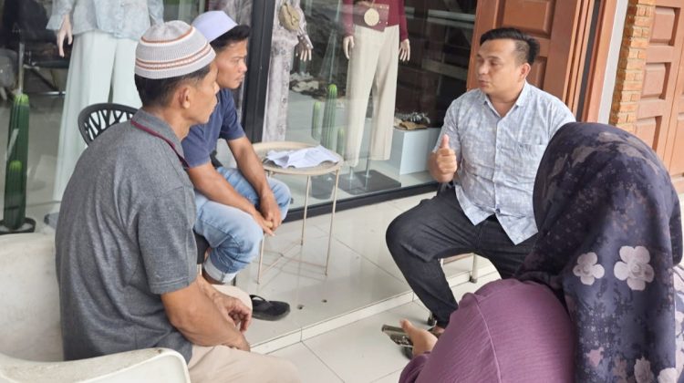Kanit Intelkam IPDA Rudi Hardiansyah Nasution SH berhasil menemukan Mariono ayah kandung korban