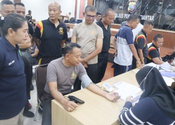 Waka Polres Pematangsiantar KOMPOL Budiono Saputro S.H., M.H saat ikuti Rikkesla Biddokkes Polda Sumut Tahun 2026