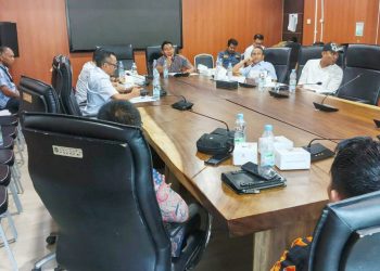 Rapat Dengar Pendapat (RDP) dengan Komisi III DPRD Kota Medan bersama PUD Pembangunan. (Foto Ist)