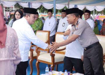Wakapolres Pematangsiantar KOMPOL Budiono Saputro SH. MH mewakili Kapolres menghadiri Pawai Ta'aruf dan Pembukaan MTQ Tingkat Kota Pematangsiantar Tahun 2026