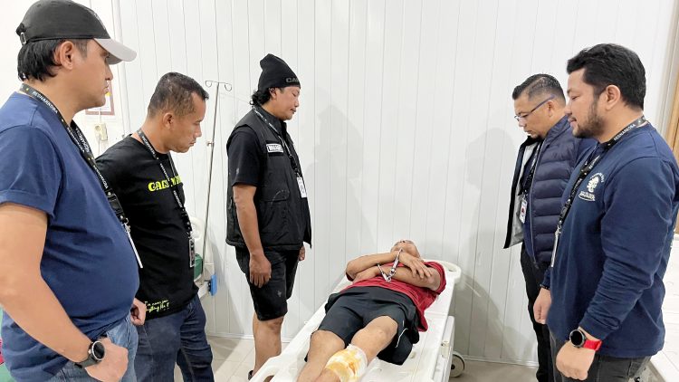 Residivis narkoba sabu yang ditembak Polisi. (Foto Ist)