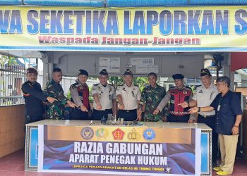 Lapas Klas IIB Tebing Tinggi razia gabungan