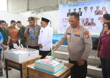 Kapolres Simalungun AKBP Marganda Aritonang, S.I.K. S.H. M.M hadir langsung dalam Perayaan Hari Buruh Internasional (May Day) Tahun 2026 tingkat Kabupaten Simalungun