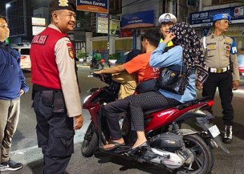 Polres Pematangsiantar Laksanakan KRYD Antisipasi Balap Liar dan Knalpot Brong, Situasi Aman Terkendali