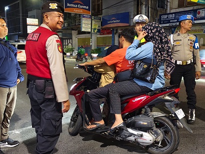 Polres Pematangsiantar Laksanakan KRYD Antisipasi Balap Liar dan Knalpot Brong, Situasi Aman Terkendali