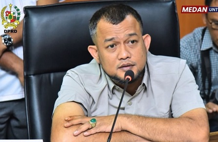 Wakil Ketua DPRD Medan Hadi Suhendra. (Foto Ist)