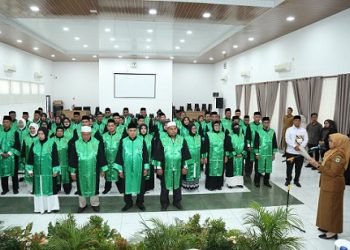 Wali Kota Pematangsiantar Wesly Silalahi SH MKn diwakili Wakil Wali Kota Herlina melantik Dewan Hakim MTQN ke-58 Tingkat Kota Pematangsiantar Tahun 2026 di Ruang Serba Guna Pemko Pematangsiantar