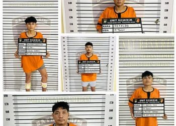 Para pelaku begal yang mendapatkan timah panas polisi. (Foto Ist)