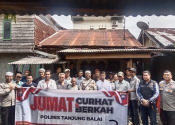 Sat Reskrim Polres Tanjung Balai Dekati Masyarakat Melalui Jumat Curhat,