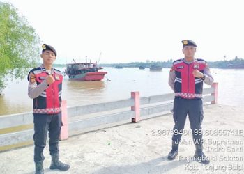 Sat Samapta Polres Tanjung Balai Intensifkan Patroli Dialogis ke Objek Vital