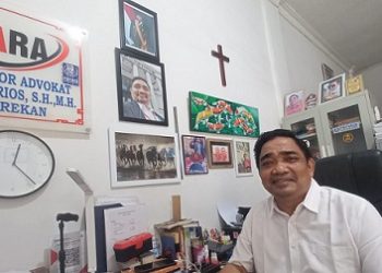 Praktisi hukum, Rion Arios SH MH. (Foto Romulo)