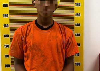 Pemuda berusia 18 tahun yang ditangkap polisi. (Foto Ist)
