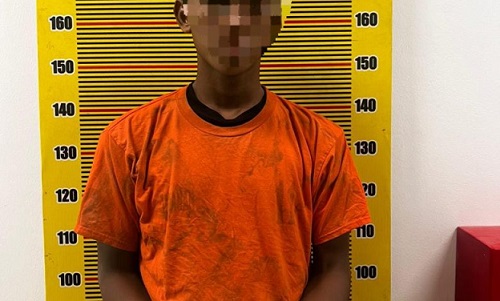 Pemuda berusia 18 tahun yang ditangkap polisi. (Foto Ist)