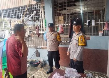 Polsek Siantar Timur Cek TKP dan Mediasi Keributan di Jalan SM Raja