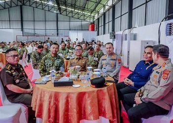 Anggota DPRD Kota Medan, Saipul Bahri SE menghadiri peresmian operasional Koperasi Desa Kelurahan Merah Putih (KDKMP). (Foto Ist)