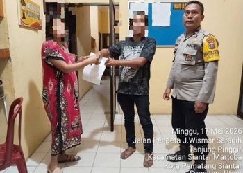 Polsek Siantar Martoba Respon Cepat Selesaikan Dugaan KDRT di Jalan Pdt. J. Wismar Saragih Dengan Problem Solving