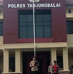 Wakapolres Tanjung Balai Kompol MP Pardede, SH Pimpin Apel Jam Pimpinan