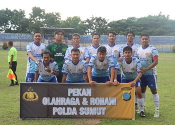 Tim Sepak Bola Polres Tanjung Balai Melaju di Piala Kapolda Sumut