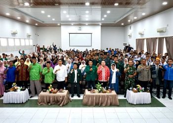 Wali Kota Pematangsiantar Wesly Silalahi SH MKn menghadiri acara Pembukaan Musda XIII PD IPA Kota Pematangsiantar, di Gedung Serbaguna Pemko Pematangsiantar