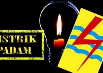 Pemadaman listrik total atau Black Out Di Sumbagut. (Foto Ist)