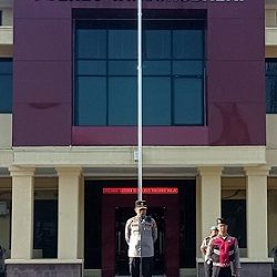 Wakapolre Tanjung Balai Kompol MP Pardede Pimpin Apel Jam Pimpinan