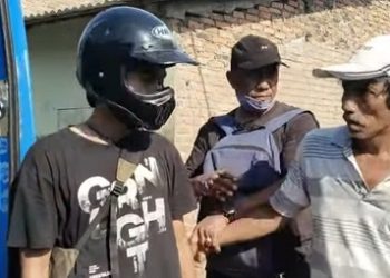 Tim gabungan BNNP Sumut menggelar operasi sapu bersih narkoba di kawasan Jalan Aluminium Raya Gang Impian, Medan  (Foto Ist)