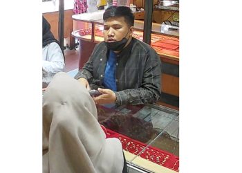 Pelaku perampokan emas yang masih dalam penyelidikan kepolisian