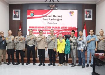Polres Tanjung Balai Gelar Forum Konsultasi Publik