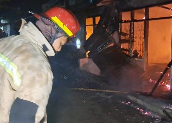 Tiga Rumah Kontrakan di Tebing Tinggi Ludes Dilalap Sijago Merah