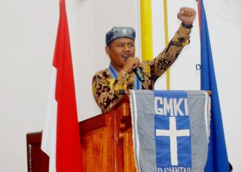 Ketua GMKI PSS, Yova Ivo Cordiaz Purba