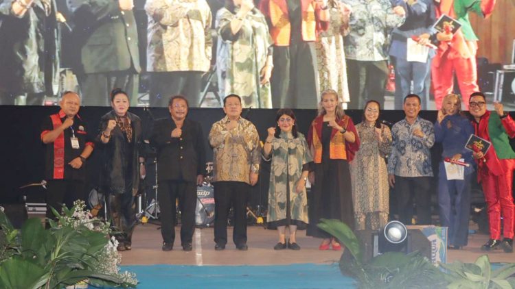Kapolres Pematangsiantar AKBP Sah Udur T.M. Sitinjak SH. SIK. MH dan Walikota Pematangsiantar Wesly Silalahi, S.H. M.KN menghadiri Konser musik DPD PASU SIANTAR 2026