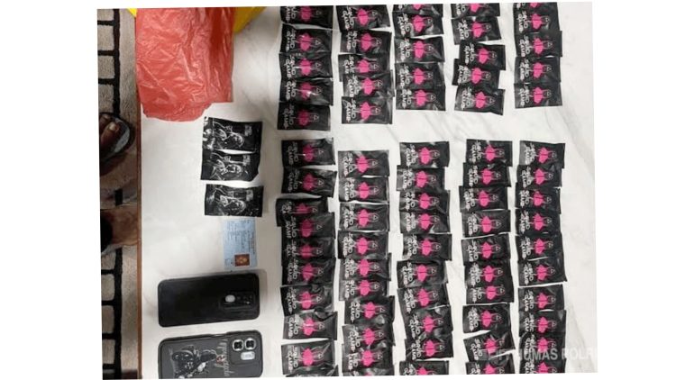 Barang bukti vape diduga mengandung etomidate di wilayah Medan yang disita polisi (Foto Ist)