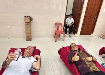 Plh Wali Kota Muhammad Muhammad Fadly Abdina Ikut Donor Darah Peringatan Hari Tri Suci Waisak 2570 BE/2026, 