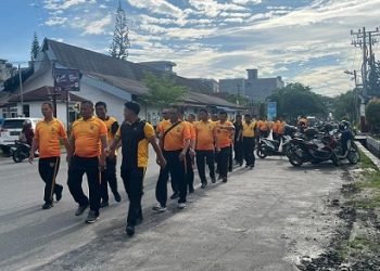 Polres Tanjung Balai Gelar Kegiatan Pembinaan Jasmani