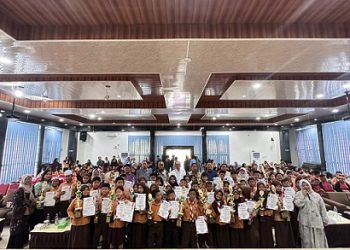 Plh Wali Kota Tanjung Balai Muhammad Fadly Abdina Hadiri Acara Penghargaan FLS3N Jenjang SD dan SMP Tingkat Kota Tanjung Balai