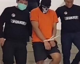 Pelaku kurir sabu seberat 113 kilogram yang ditangkap. (Foto Ist)