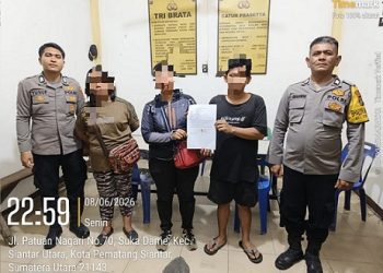 Polsek Siantar Utara Selesaikan Dugaan Penganiayaan di Jalan Musyawarah Bawah Dengan Problem Solving