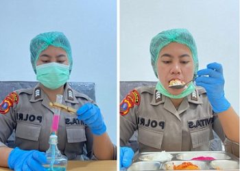 Dokkes Polres Pematangsiantar Laksanakan Safety Food MBG di SPPG 2 YKB