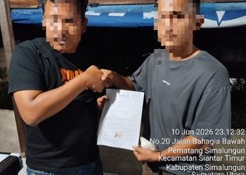 Polsek Siantar Timur Mediasi Keributan di Jalan Bahagia