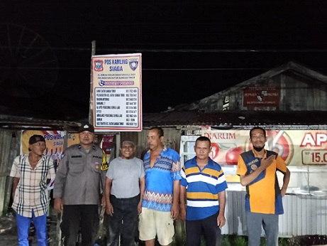 Polsek Datuk Bandar Ajak Warga Giatkan Ronda Malam