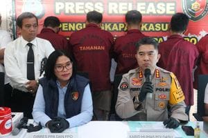 Polda Sumut dan Satgas Bais Tanjung Balai Asahan gagalkan penyelundupan delapan calon pekerja migran Indonesia (PMI) nonprosedural ke Malaysia. (Foto Ist)