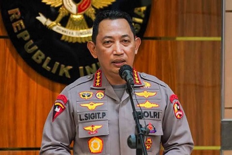 Kapolri Jenderal Polisi Listyo Sigit Prabowo. (Foto Ist)