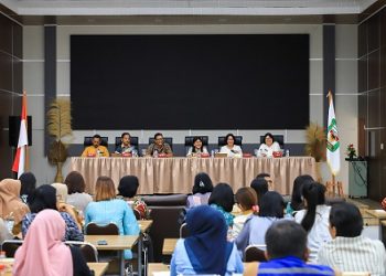 Ny Liswati Wesly Silalahi Gelar Rapat Persiapan Monitoring Desa/Kelurahaan Pelaksana Tertib Administrasi, PAAR, UP2K, Aku Hatinya PKK, dan IVA Test Oleh TP PKK Sumut