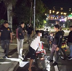 Tim khusus (Timsus) Dayok Mirah Polres Pematangsiantar melaksanakan patroli rutin