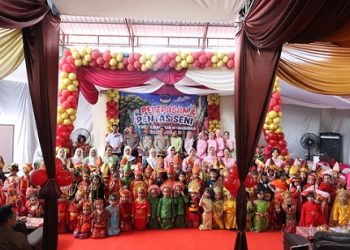 Polres Tanjungbalai Hadiri Wisuda TK Kemala Bhayangkari 09 Angkatan 2025/2026
